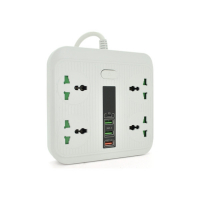 Сетевой фильтр питания Voltronic TВ-Т18, 4роз, 2*USB+PD White (OS-Т18-White)