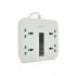 Сетевой фильтр питания Voltronic TВ-Т18, 4роз, 2*USB+PD White (OS-Т18-White) - Фото 1