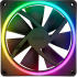 Кулер для корпуса NZXT F140RGB Duo (RF-D14SF-B1) - Фото 3