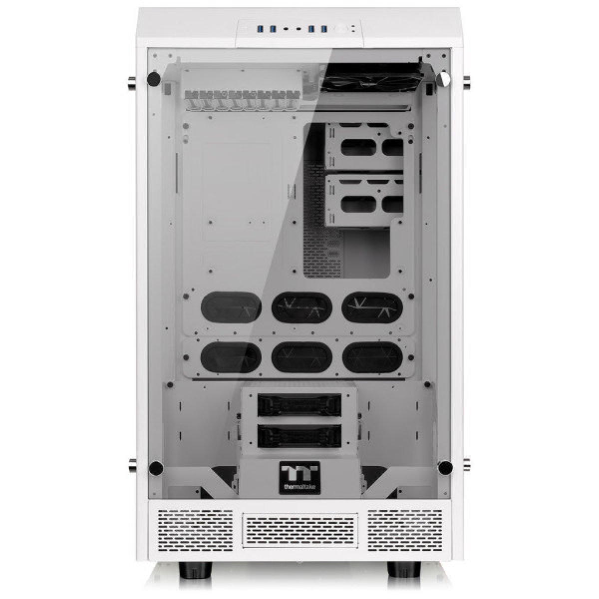 Корпус ThermalTake TheTower Snow (CA-1H1-00F6WN-00) - Фото 2