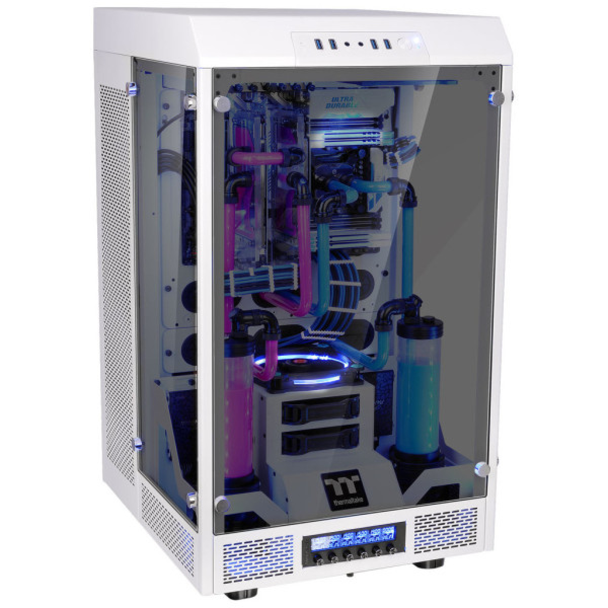 Корпус ThermalTake TheTower Snow (CA-1H1-00F6WN-00) - Фото 11