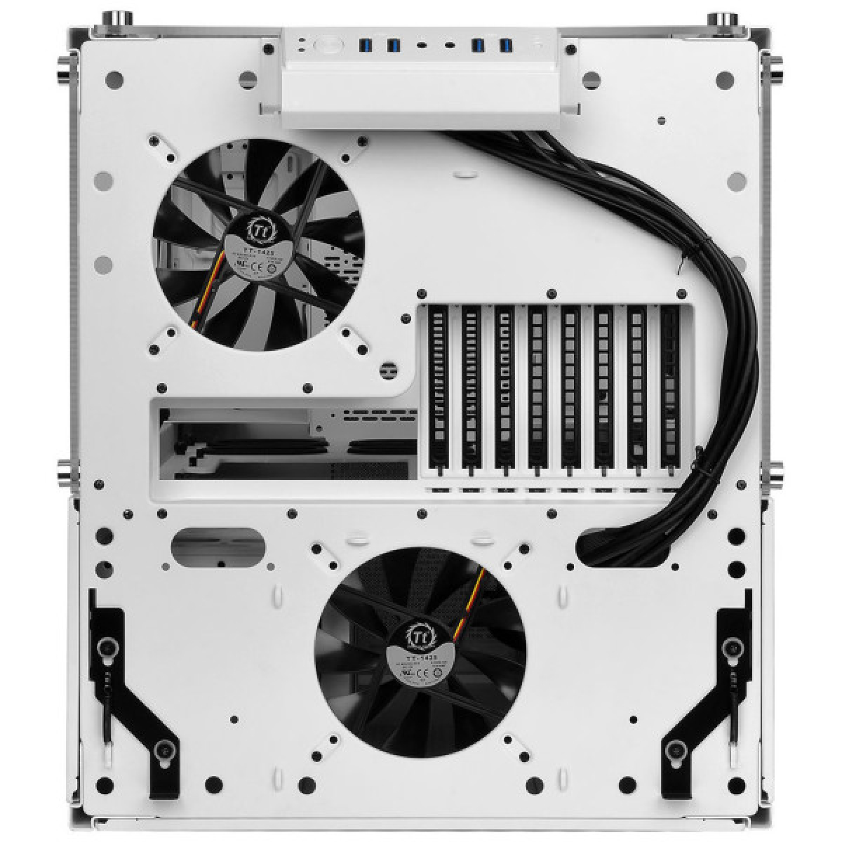Корпус ThermalTake TheTower Snow (CA-1H1-00F6WN-00) - Фото 9