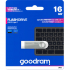 USB флеш накопичувач Goodram 16GB UNO3 Steel USB 3.2 (UNO3-0160S0R11) - Фото 4