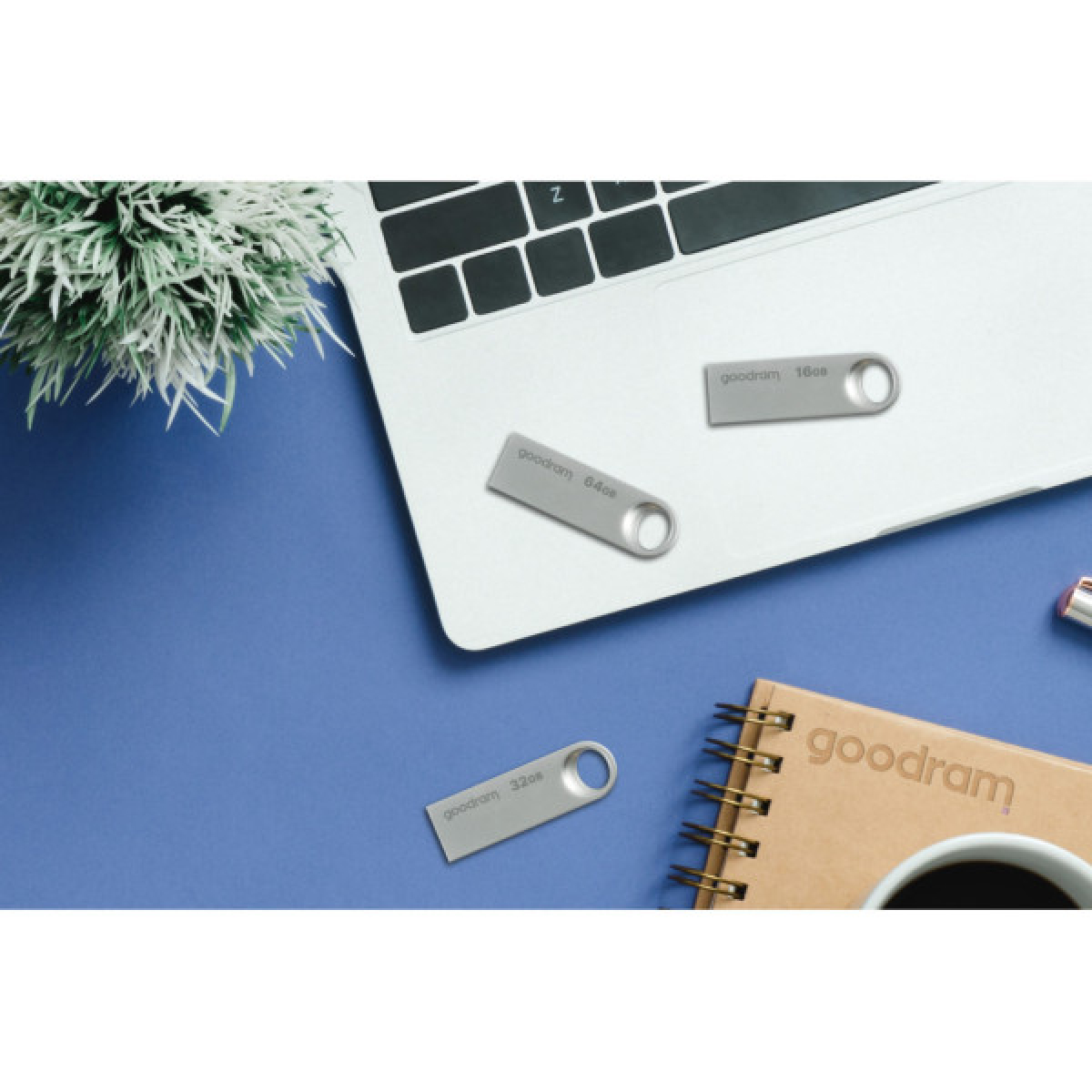 USB флеш накопичувач Goodram 16GB UNO3 Steel USB 3.2 (UNO3-0160S0R11) - Фото 6