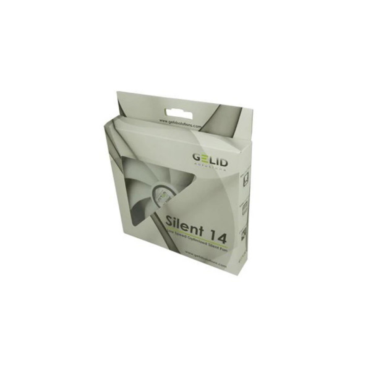 Кулер для корпуса Gelid Solutions Silent 14 140 mm (FN-SX14-10) - Фото 2