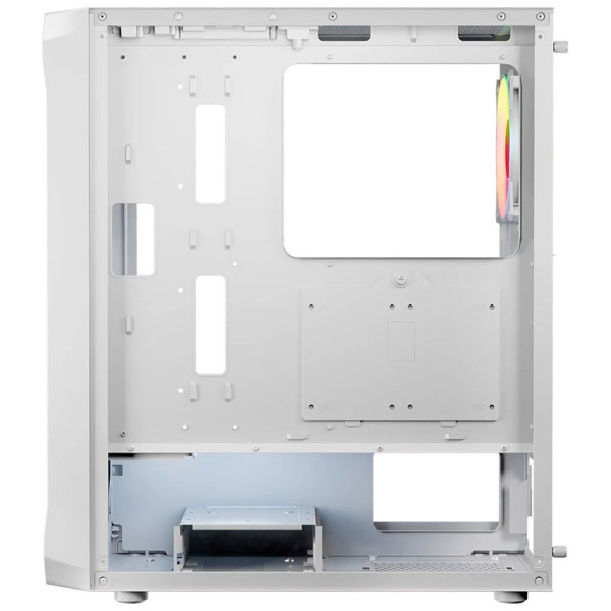 Корпус Logic concept PORTOS MESH+GLASS ARGB fans 3x120mm WHITE (AM-PORTOS-20-0000000-0002) - Фото 6
