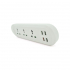 Сетевой фильтр питания Voltronic TВ-Т16, 4роз, 3*USB White (ТВ-Т16-White) - Фото 2