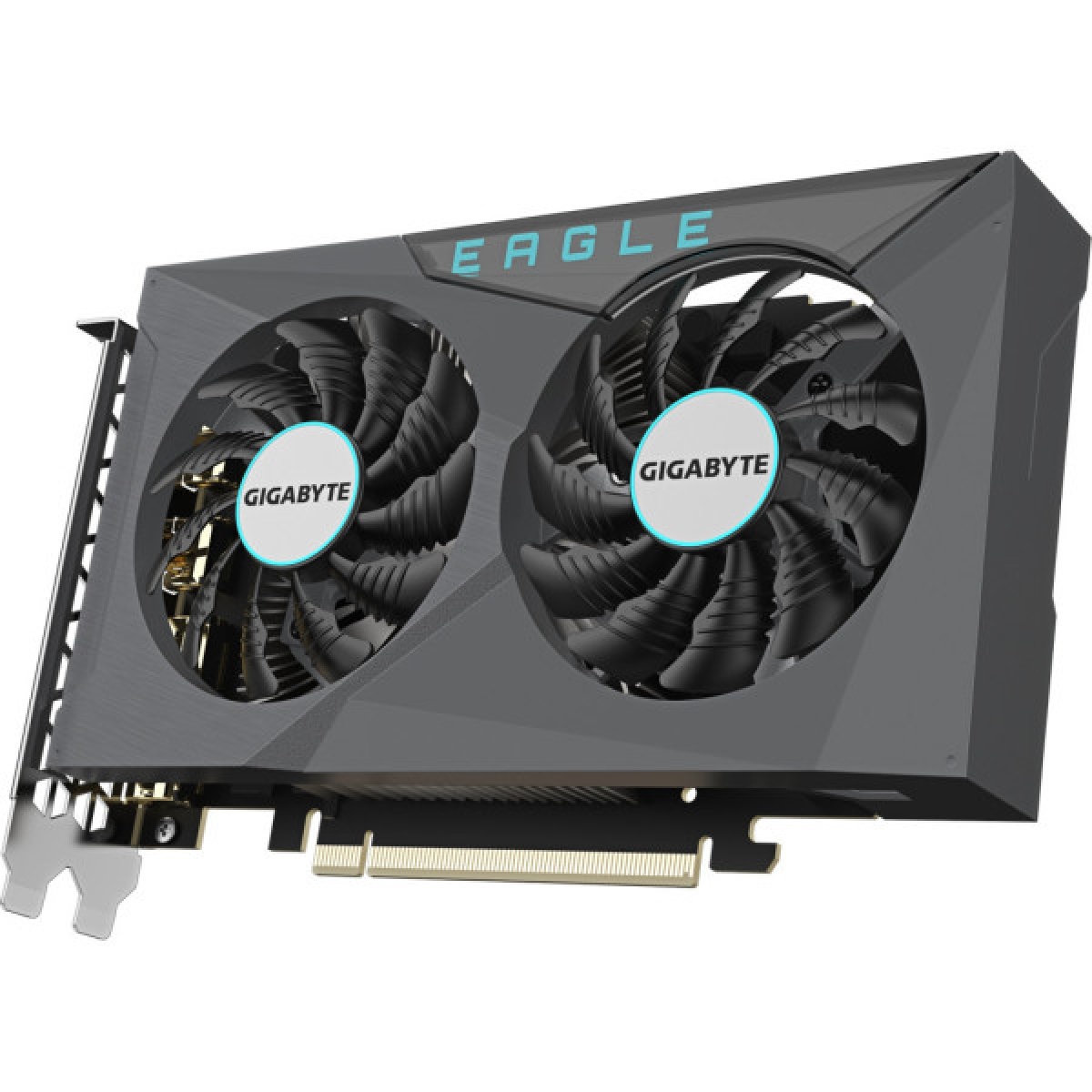 Видеокарта GIGABYTE GeForce RTX3050 6Gb EAGLE OC (GV-N3050EAGLE OC-6GD) - Фото 2
