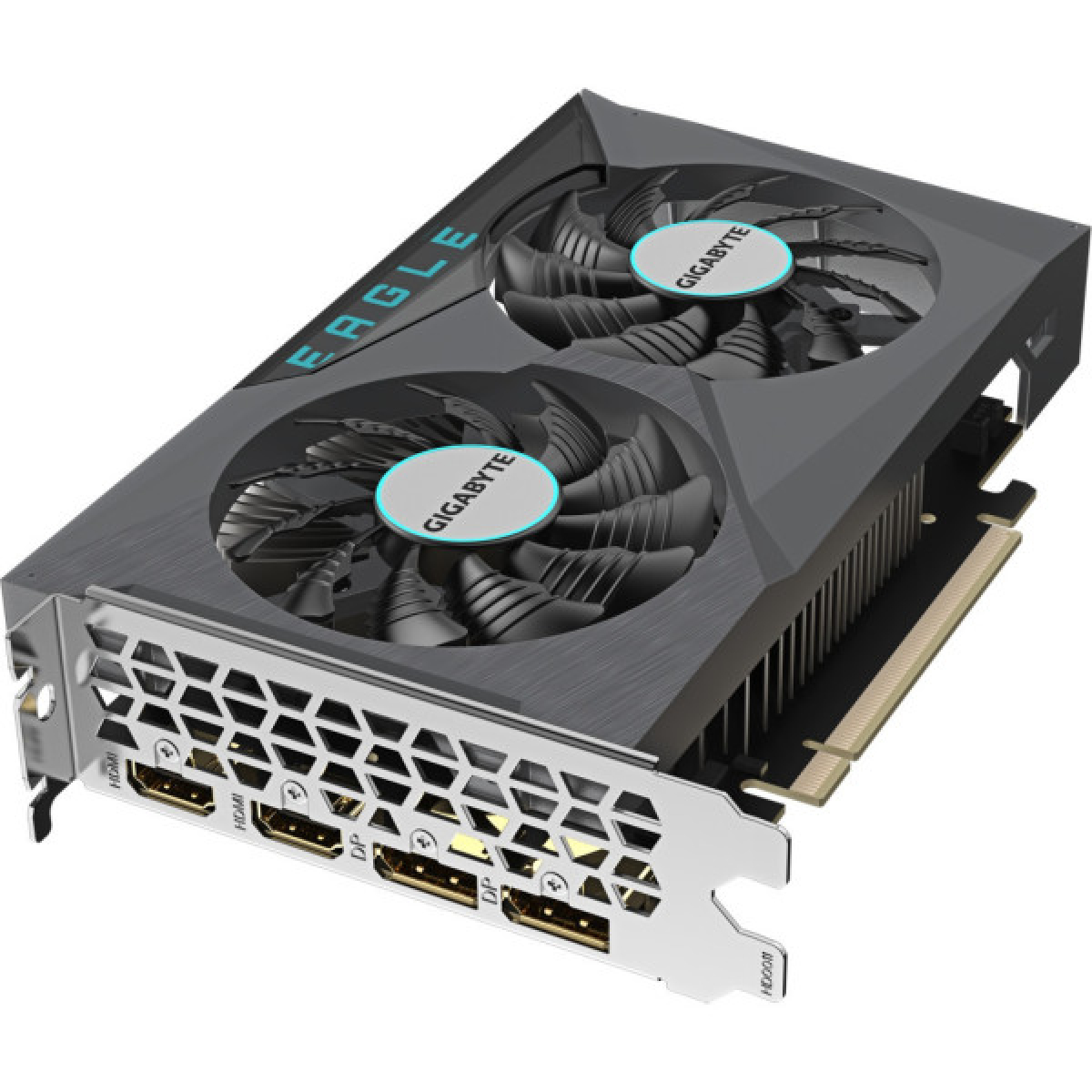 Видеокарта GIGABYTE GeForce RTX3050 6Gb EAGLE OC (GV-N3050EAGLE OC-6GD) - Фото 3