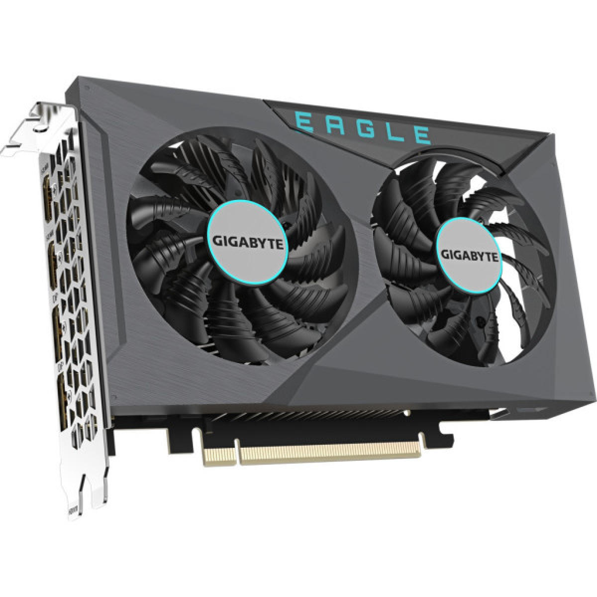Видеокарта GIGABYTE GeForce RTX3050 6Gb EAGLE OC (GV-N3050EAGLE OC-6GD) - Фото 4