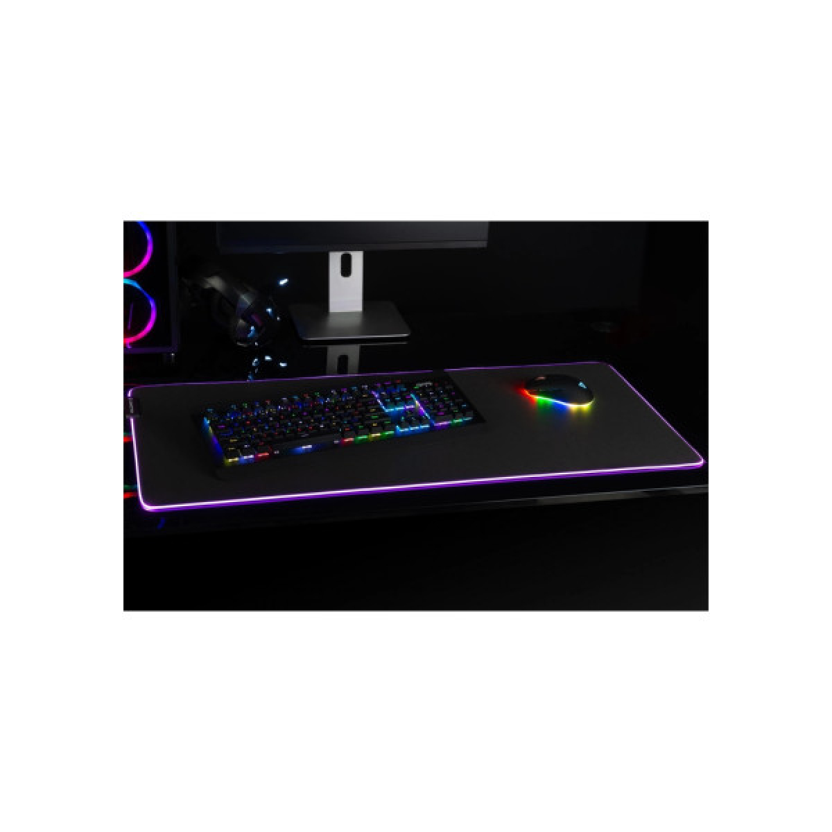 Килимок для мишки Modecom Volcano Aira RGB Control Black (PMK-MC-VOLCANO-AIRA-RGB) - Фото 8