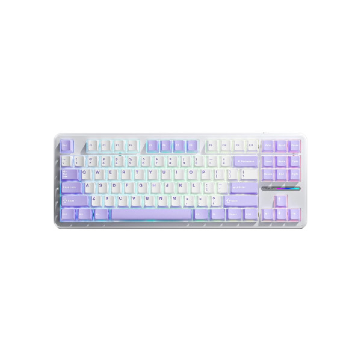 Клавиатура Aula F87 keycap KRGD Blue USB UA White (6948391202464) - Фото 1