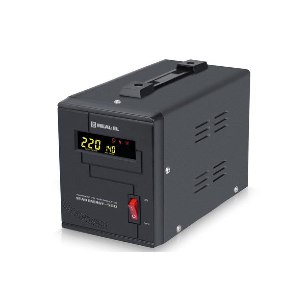 Стабілізатор REAL-EL STAB ENERGY-500 (EL122400011) - Фото 3