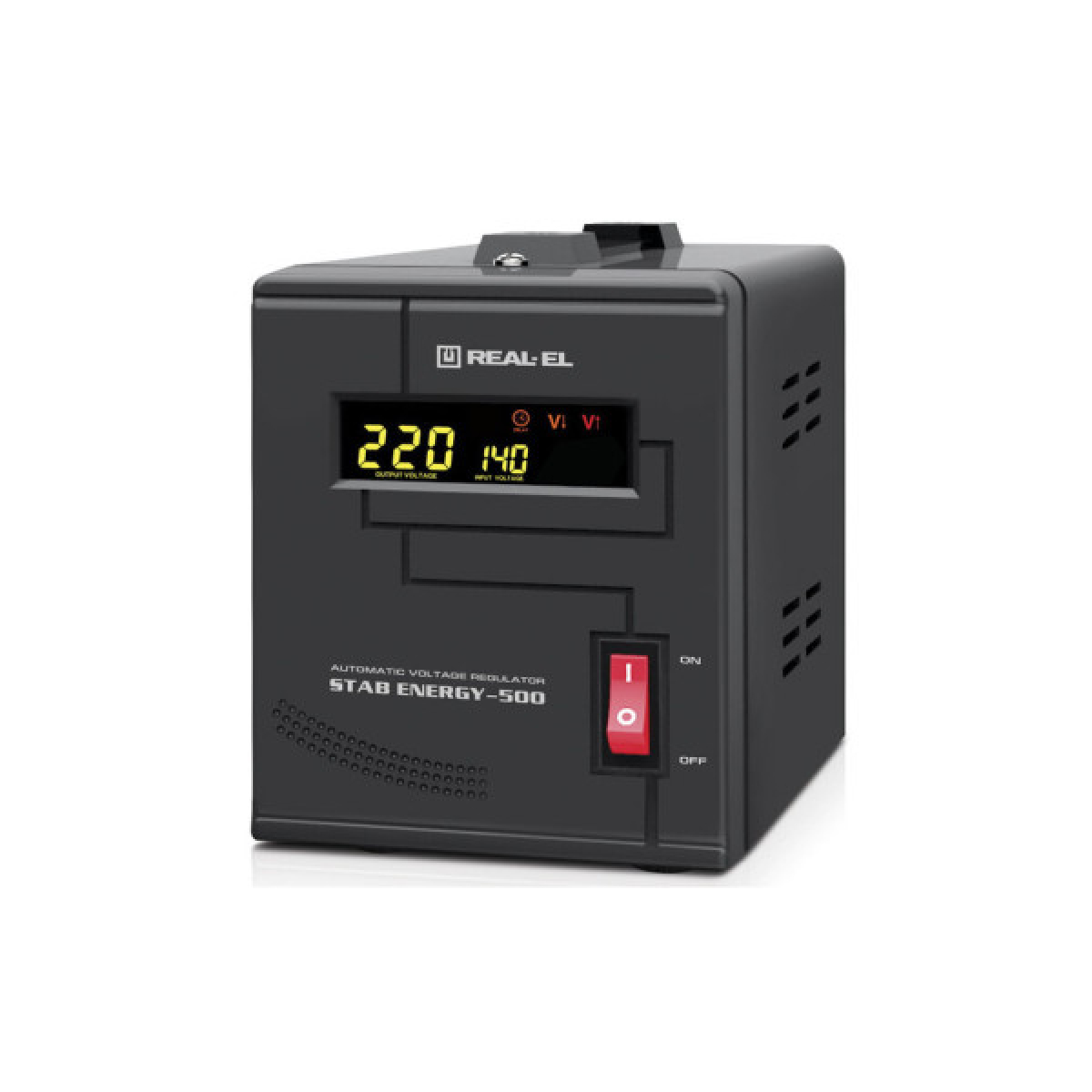 Стабілізатор REAL-EL STAB ENERGY-500 (EL122400011) - Фото 4