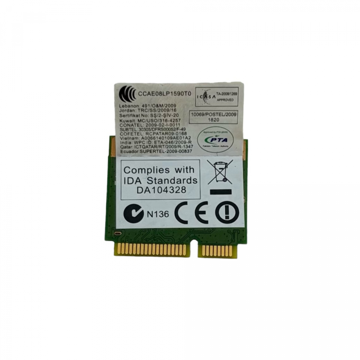 WIFI карта AR9285 Lenovo G570 11S20002357 - Фото 2