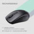 Мишка 2E MF270 Silent Rechargeable Wireless Black (2E-MF270WBK) - Фото 4