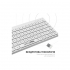 Клавіатура OfficePro SK955W Wireless/Bluetooth White (SK955W) - Фото 12