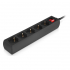 Сетевой фильтр питания REAL-EL RS-Protect M 1.8m, black (EL122300026) - Фото 4