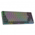 Клавіатура GamePro MK230R Red Swich Low Profile RGB Wireless/Bluetooth/USB Dark Gray (MK230R) - Фото 2