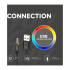 Навушники Canyon GH-6 Shadder Gaming 3.5 мм RGB Black (CND-SGHS6B) - Фото 9