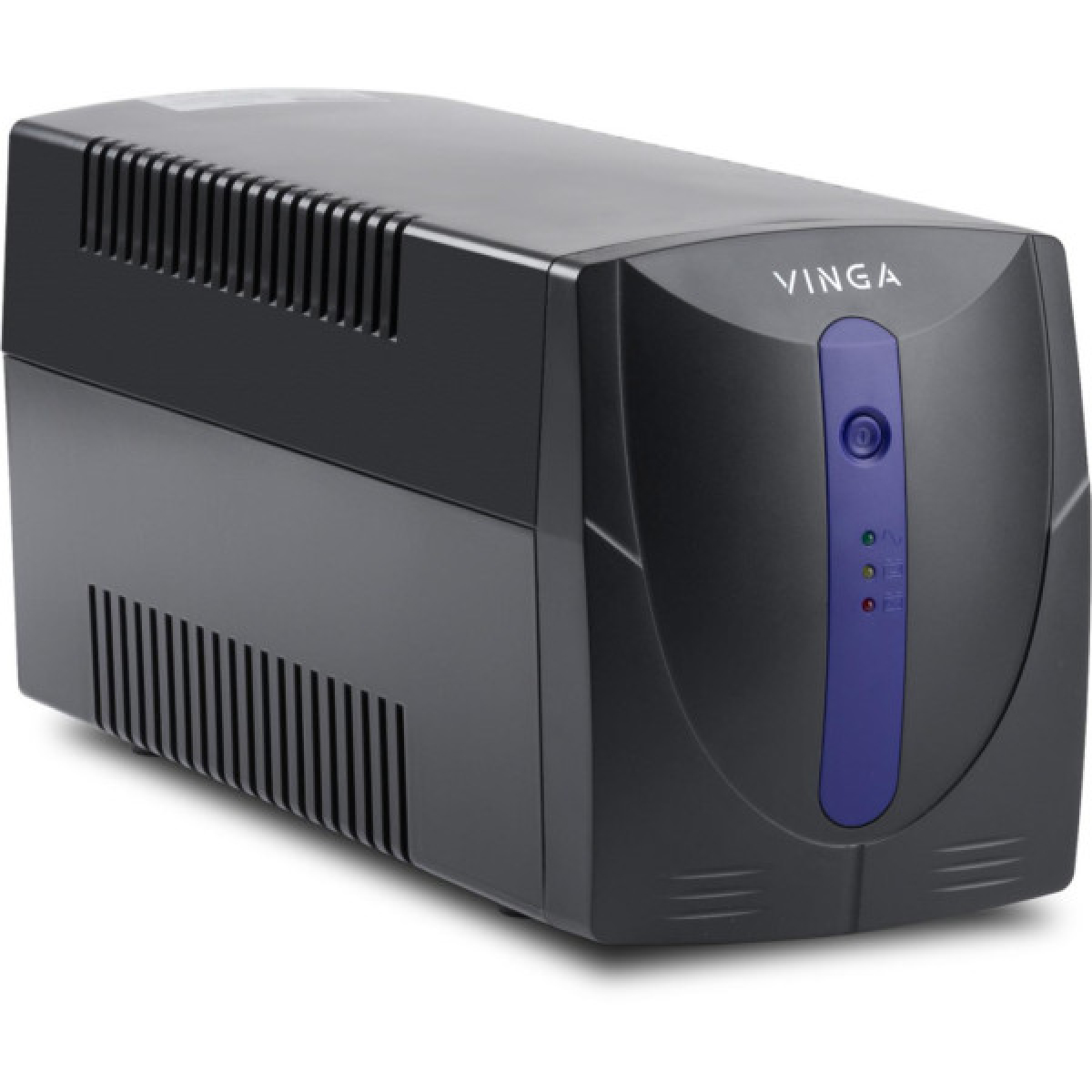 Пристрій безперебійного живлення Vinga LED 600VA plastic case with USB (VPE-600PU) - Фото 2