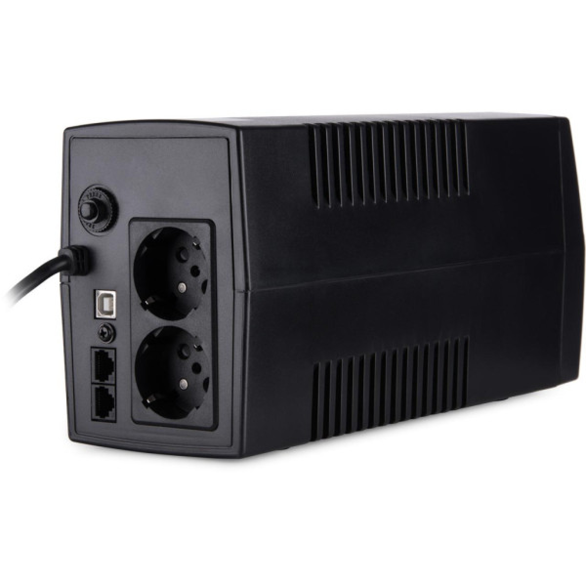 Пристрій безперебійного живлення Vinga LED 600VA plastic case with USB (VPE-600PU) - Фото 4