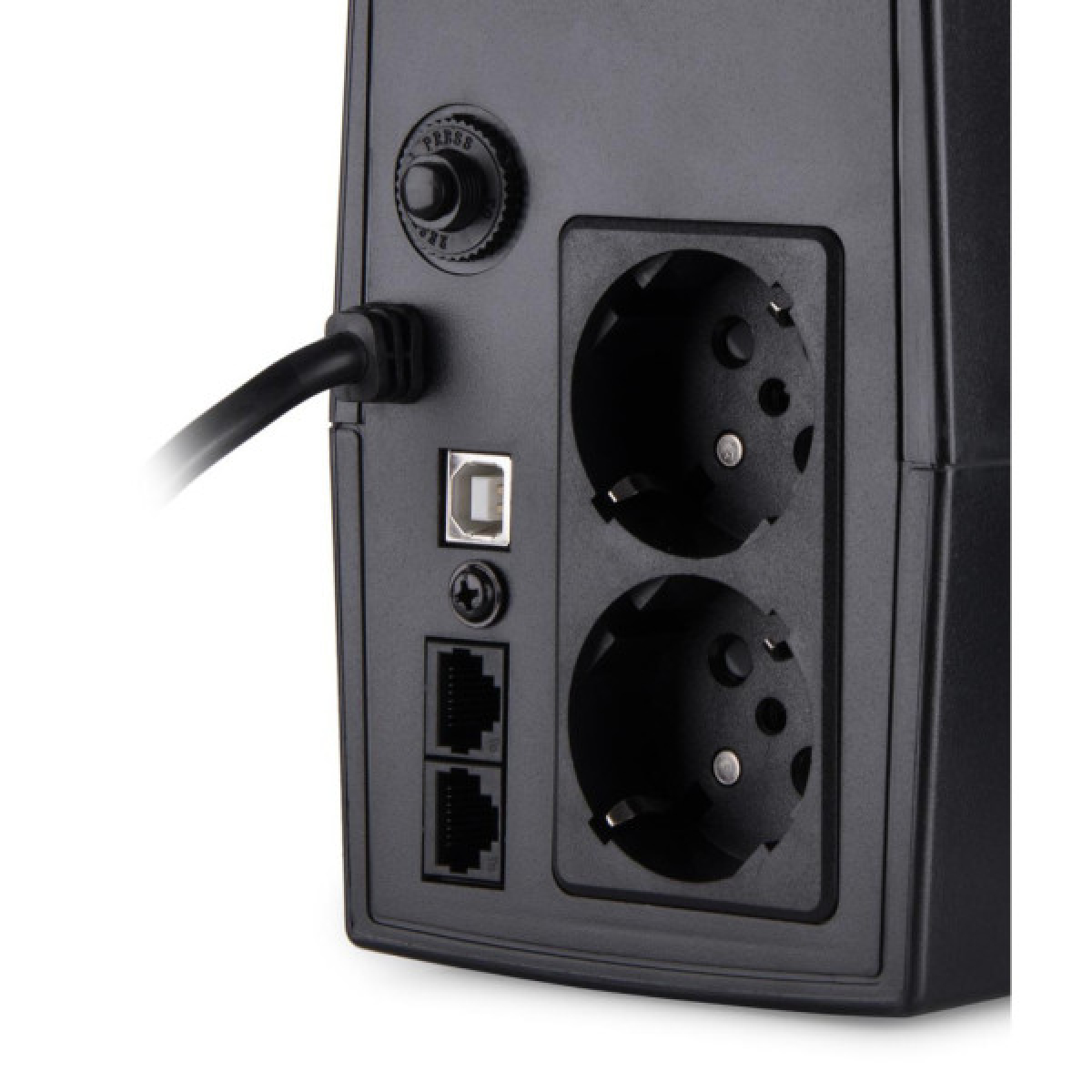 Пристрій безперебійного живлення Vinga LED 600VA plastic case with USB (VPE-600PU) - Фото 8