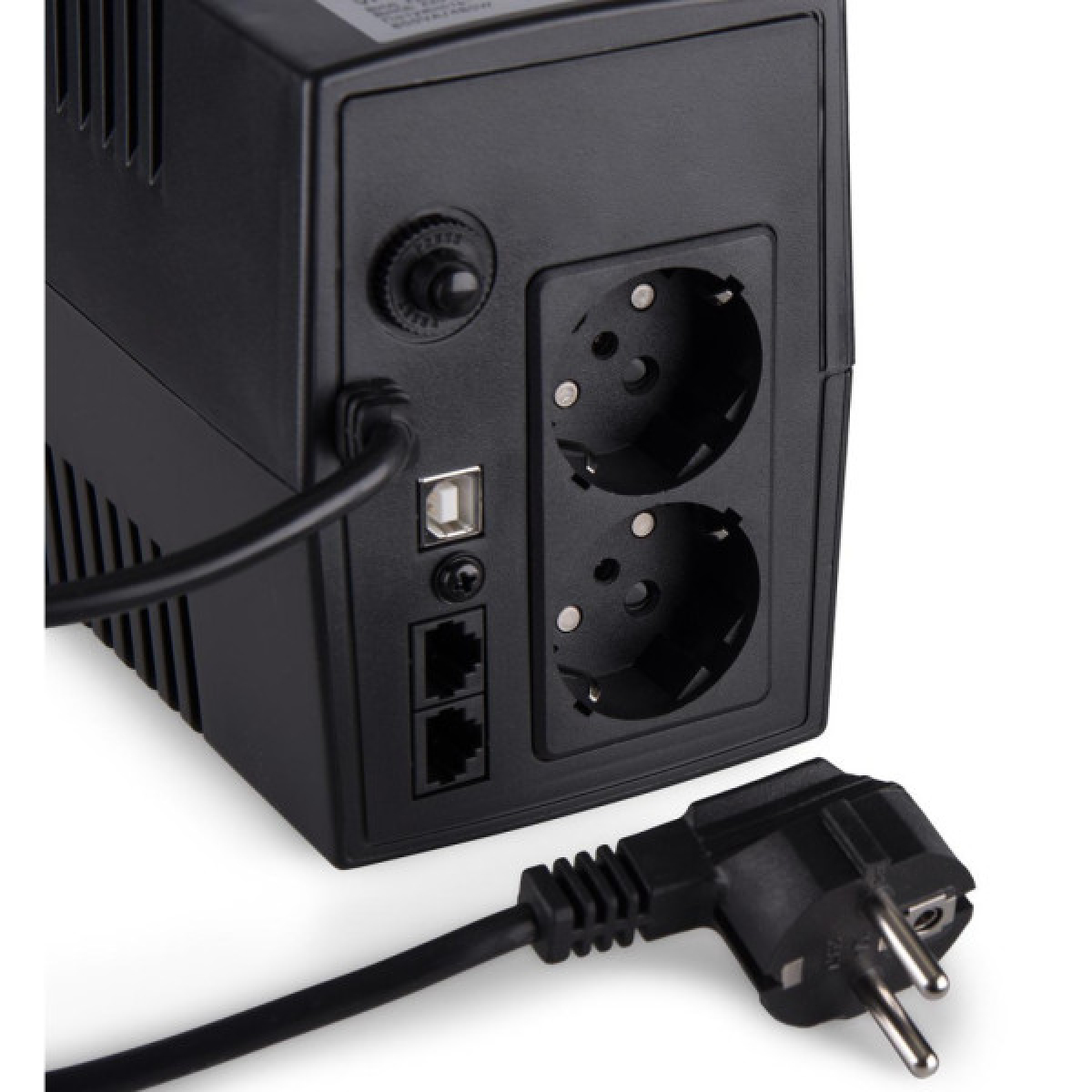 Пристрій безперебійного живлення Vinga LED 600VA plastic case with USB (VPE-600PU) - Фото 10