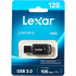 USB флеш накопитель Lexar 128GB JumpDrive V400 Black USB 3.0 (LJDV400128G-BNBNG) - Фото 3