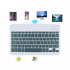 Клавіатура BeCover (245х150 мм) Bluetooth UA Dark Green (713406) - Фото 2