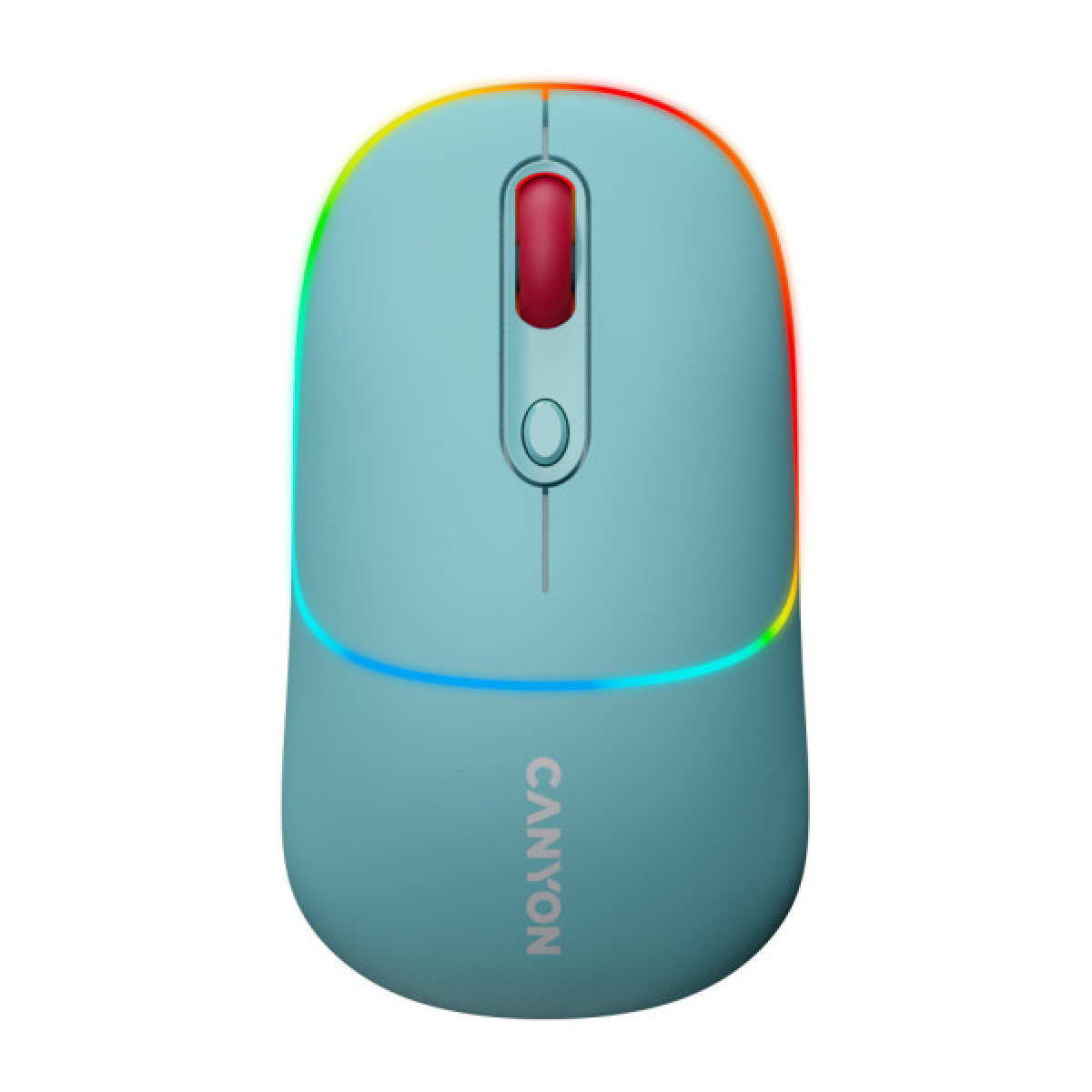 Мишка Canyon MW-22 Dual Band RGB Wireless Dark Cyan (CNS-CMSW22DC) - Фото 2