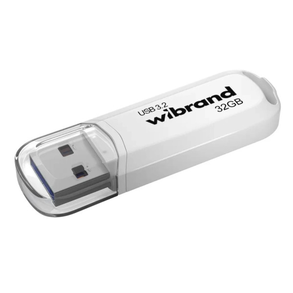 USB флеш накопичувач Wibrand 32GB Marten White USB 3.2 Gen 1 (USB 3.0) (WI3.2/MA32P10W) - Фото 1