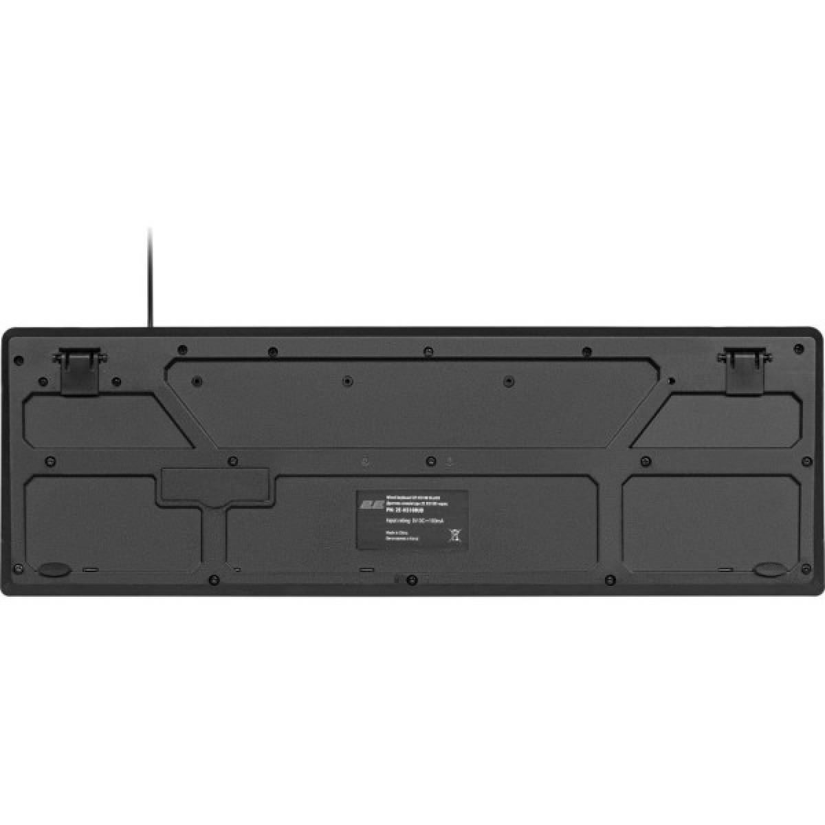 Клавіатура 2E KS108 USB Black (2E-KS108UB_UA) - Фото 2