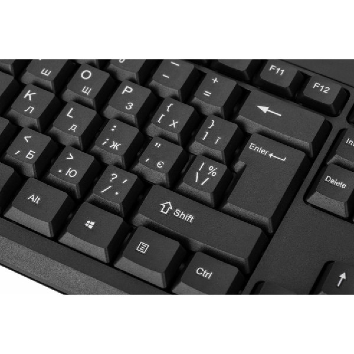 Клавіатура 2E KS108 USB Black (2E-KS108UB_UA) - Фото 6