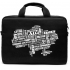 Сумка для ноутбука Vinga 14" NB1402 Black, white print (NB1402UWBK) - Фото 2