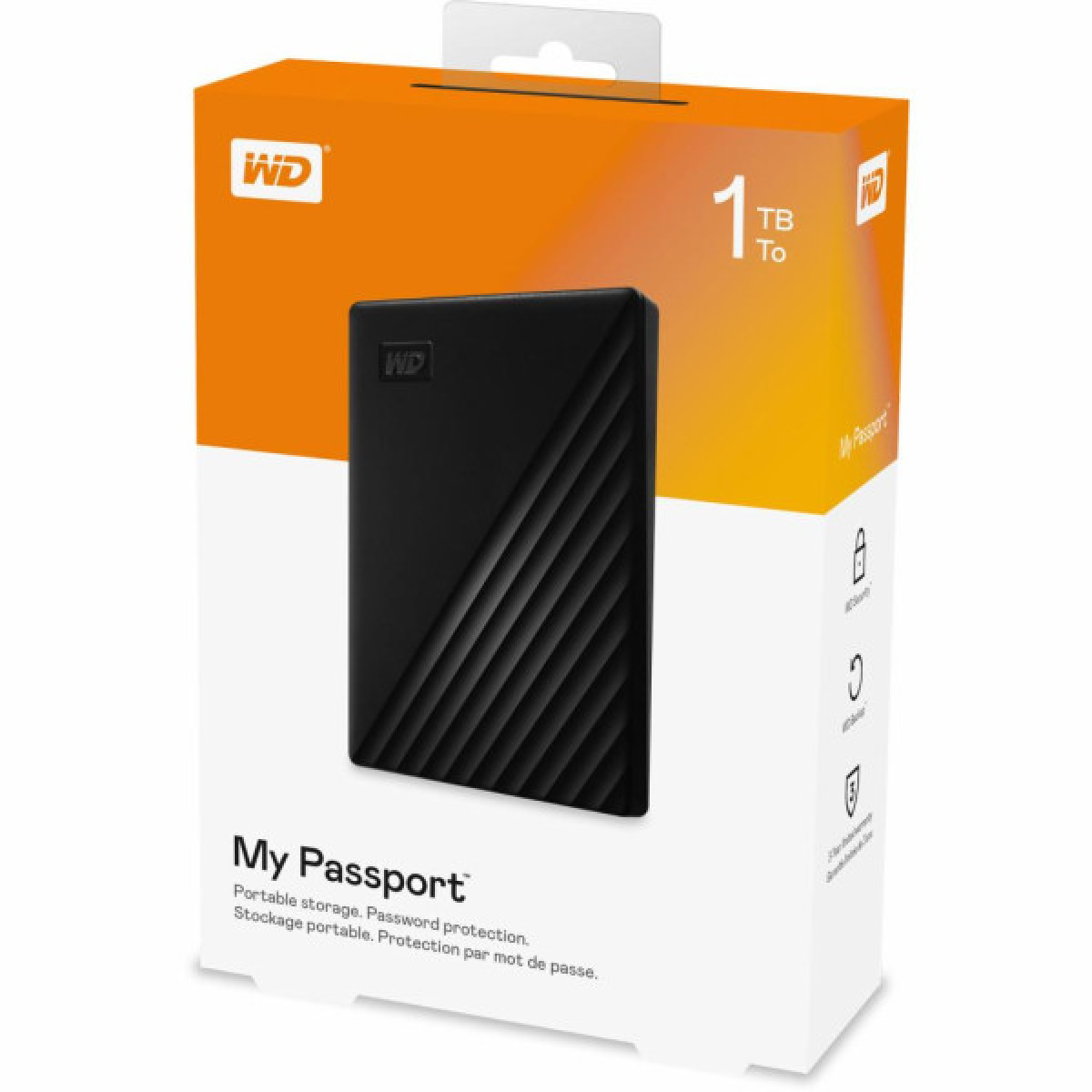 Внешний жесткий диск 2.5" 1TB WD (WDBYVG0010BBK-WESN) - Фото 6
