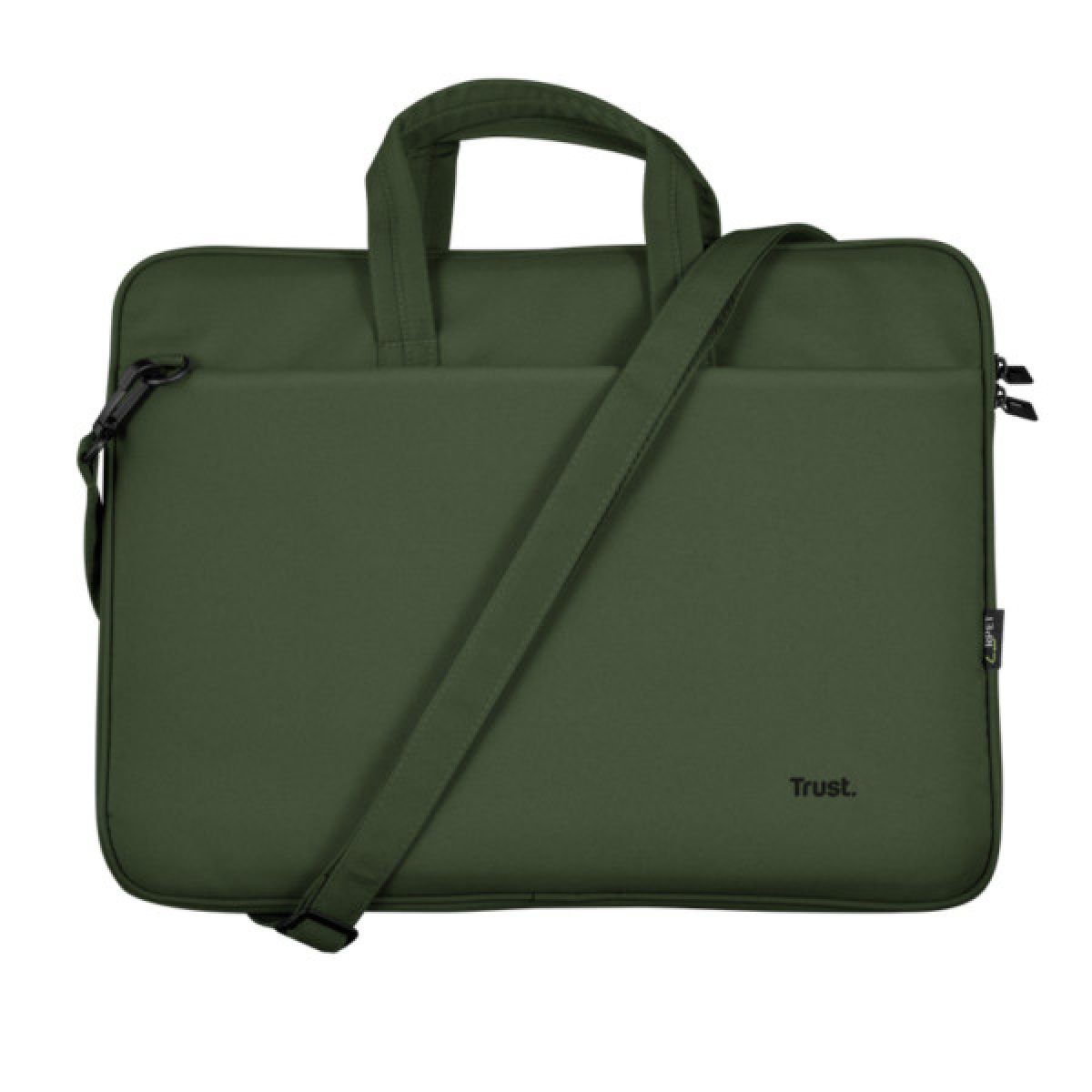 Сумка для ноутбука Trust 16" BOLOGNA Slim Eco + Mouse, Set green (24989) - Фото 2
