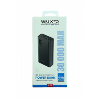 Повербанк Walker WB-730, 30000 mAh, 22.5W black