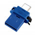 USB флеш накопичувач Verbatim 64GB Dual USB Drive USB 3.0/Type-C (49967) - Фото 1