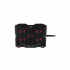 Підставка до ноутбука Xtrike ME FN-813 5 Fan, Red Led, 2 USB (FN-813) - Фото 2