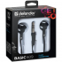 Наушники Defender Basic 609 Black-White (63609) - Фото 2