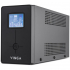 Пристрій безперебійного живлення Vinga LCD 1200VA metal case (VPC-1200M) - Фото 1