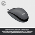 Мишка Logitech M100 USB Black (910-006652) - Фото 4