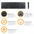 Клавіатура Piko KB-005 USB Black (1283126472459) - Фото 3