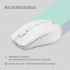 Мишка 2E MF270 Silent Rechargeable Wireless White (2E-MF270WWH) - Фото 5