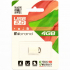 USB флеш накопичувач Mibrand 4GB lynx Silver USB 2.0 (MI2.0/LY4M2S) - Фото 2