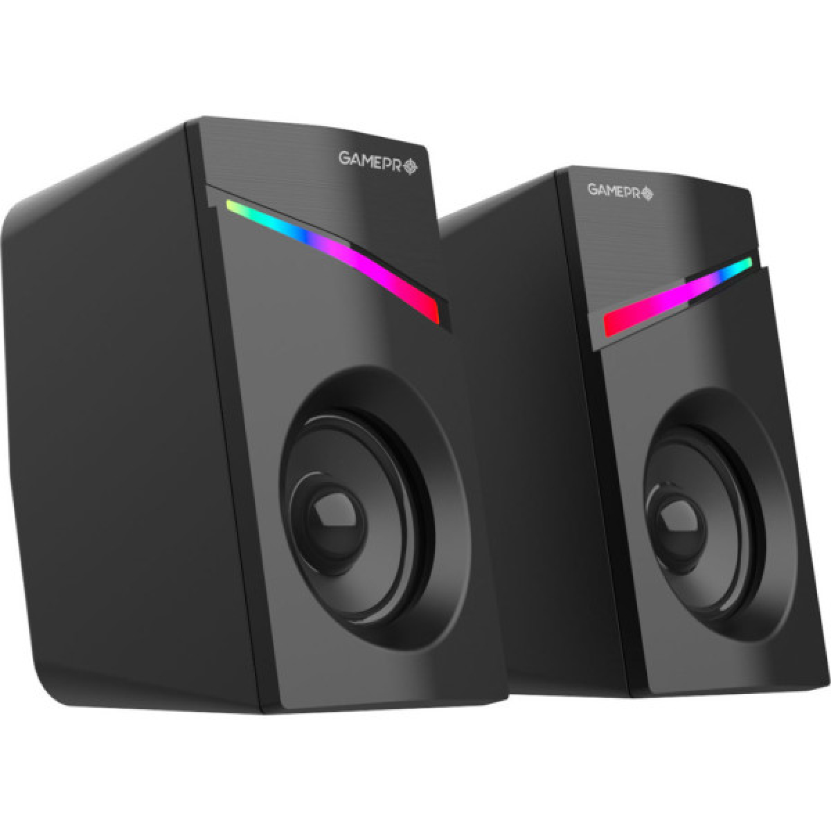Акустична система GamePro GS290 RGB USB Black (GS290) - Фото 2