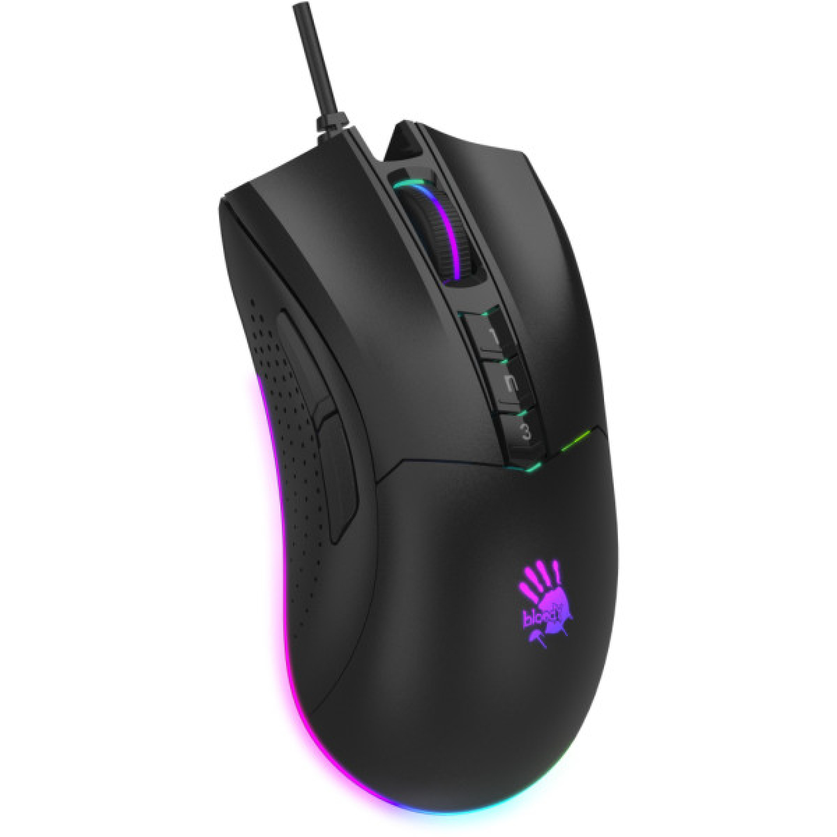 Мишка A4Tech Bloody P90s RGB Activated USB Black (Bloody P90s Stone Black) - Фото 8