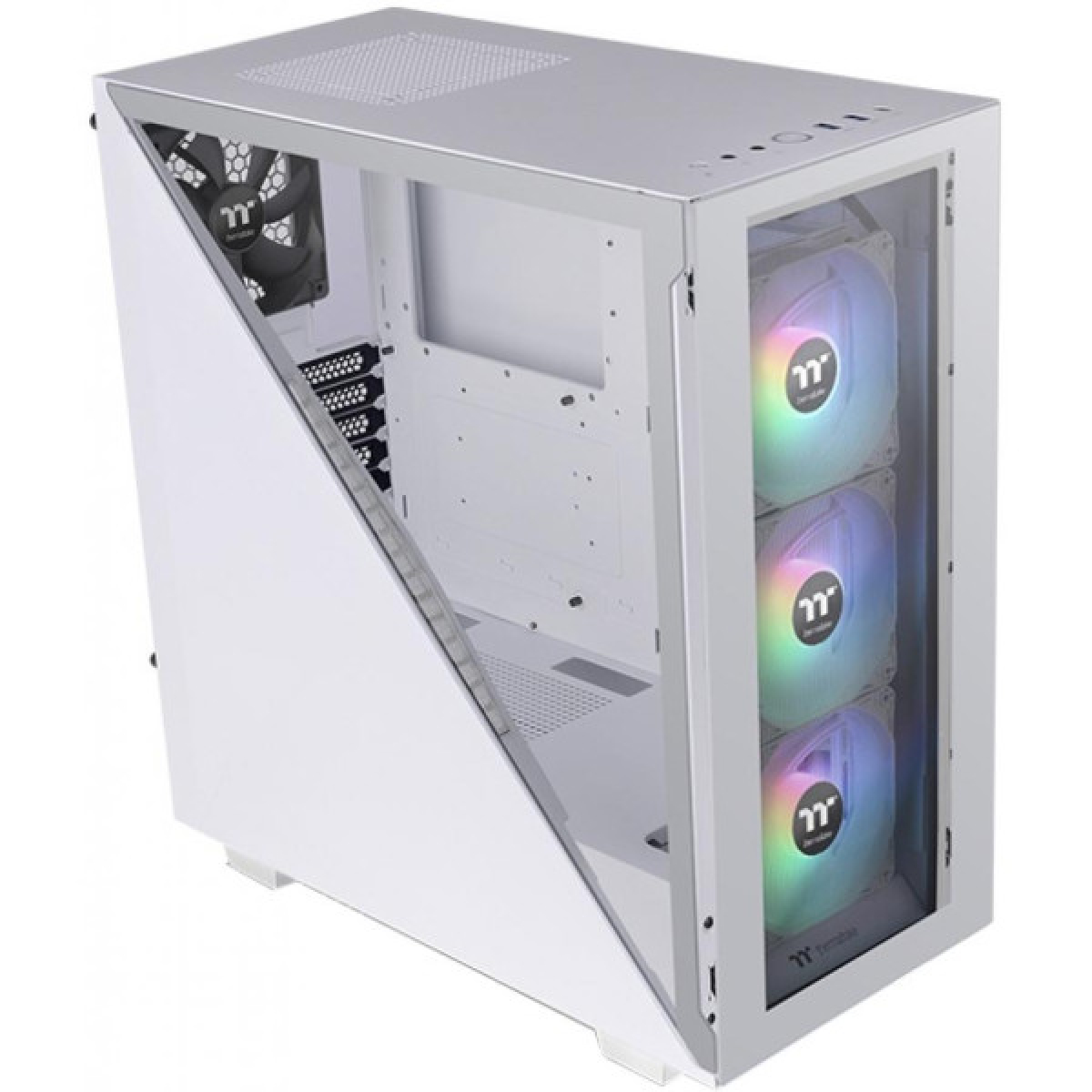 Корпус ThermalTake Divider 300 White window RGB (CA-1S2-00M6WN-01) - Фото 6