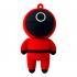 USB флеш накопичувач Wibrand 16GB Squid Game Red USB 2.0 (WI2.0/SG16R) - Фото 1